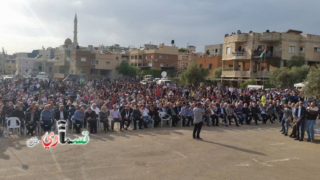 فيديو -ديرحنا: جماهير غفيرة تحيي ذكرى يوم الأرض الخالد الـ41 بمسيرة ومهرجان خطابي